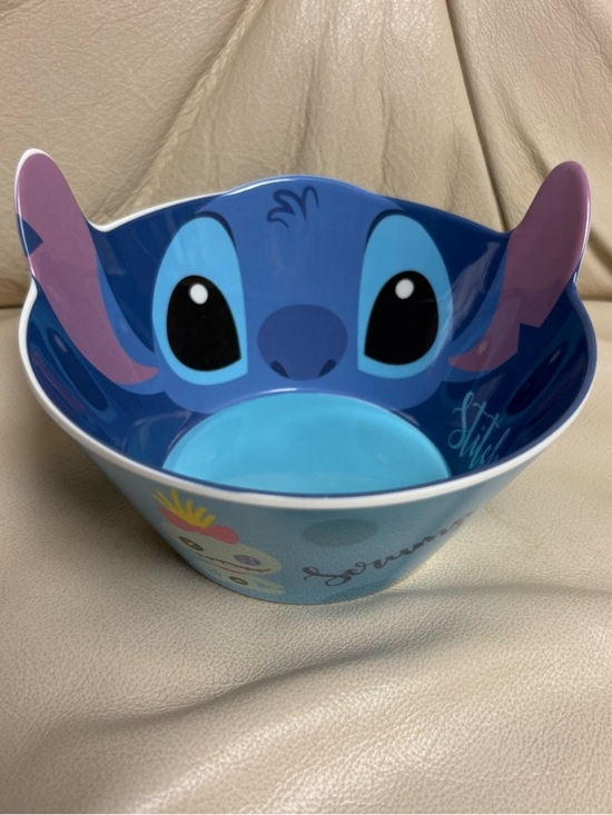Disney Other - STITCH & Scrump Plastic Bowl Blue Disney Store Japan